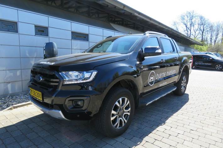 Grå Ford Ranger fra 2019