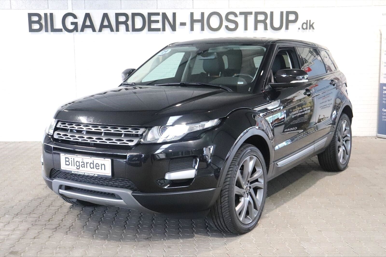 Sort Land Rover Range Rover evoque fra 2012
