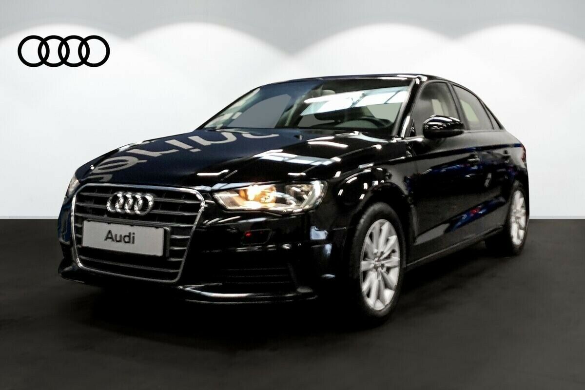 Sort Audi A3 fra 2014