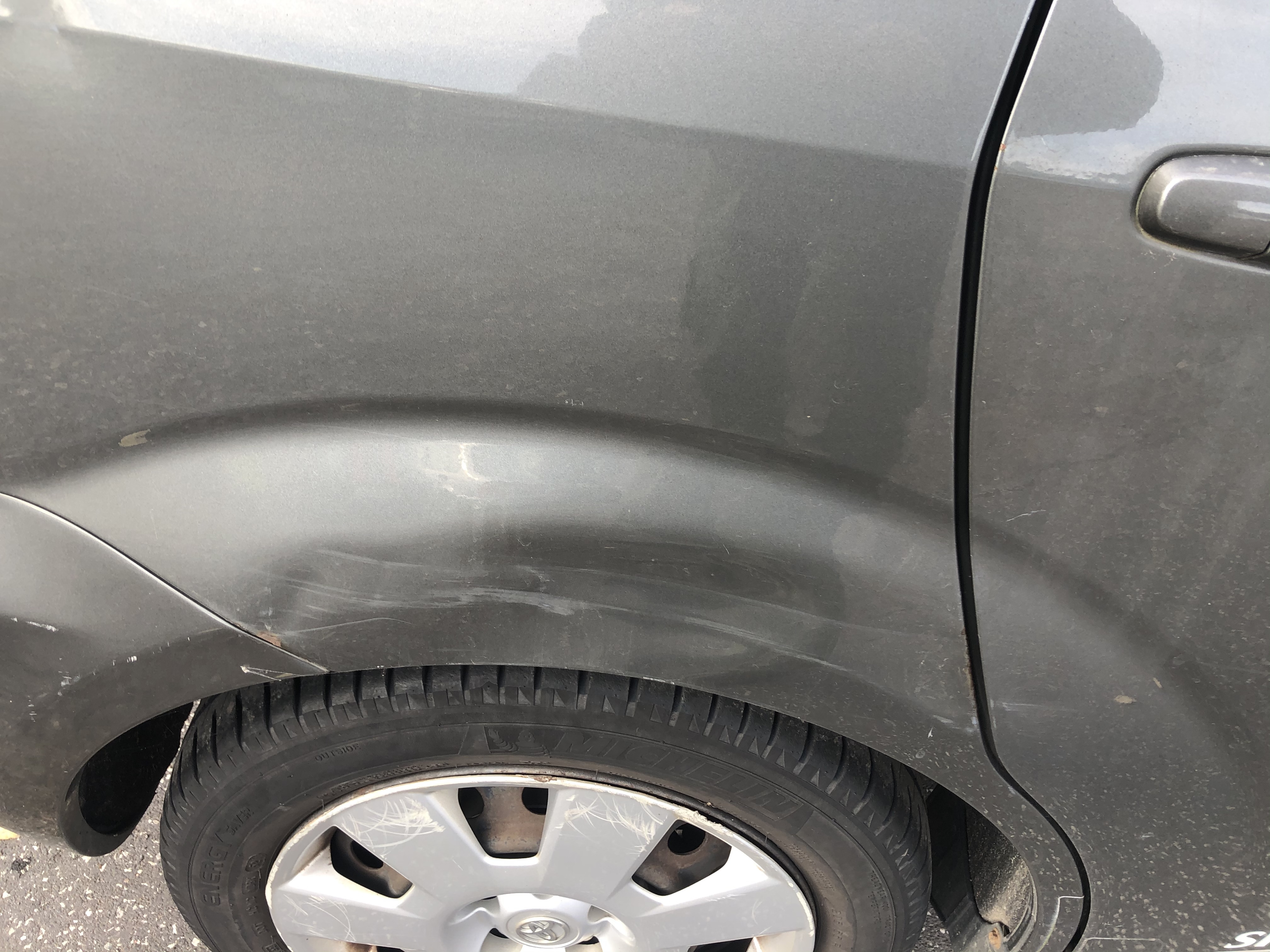 Brun Toyota Corolla Verso fra 2004