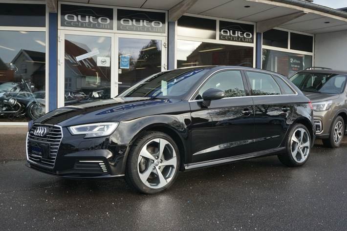 Sort Audi A3 fra 2018