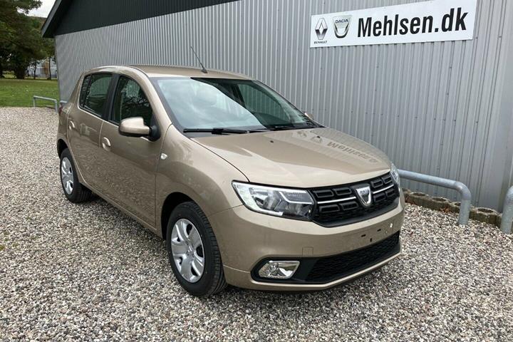 Grå Dacia Sandero fra 2020