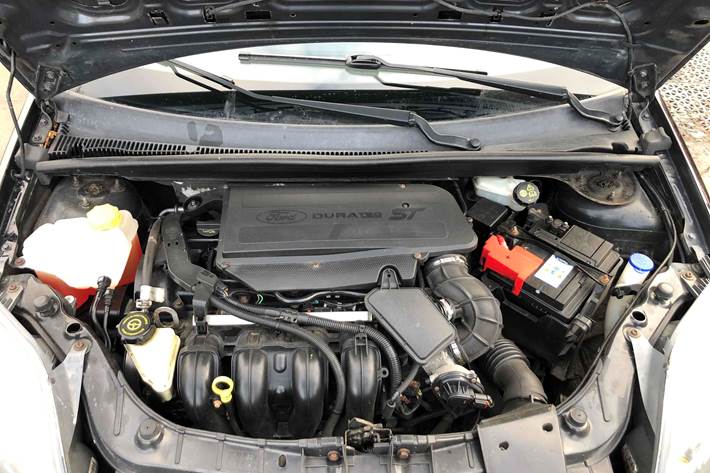 Sort Ford Fiesta fra 2005