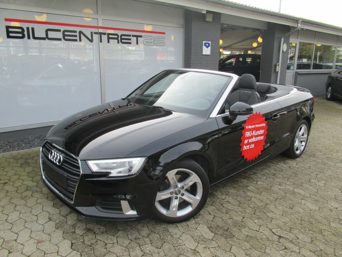 Sort Audi A3 fra 2018