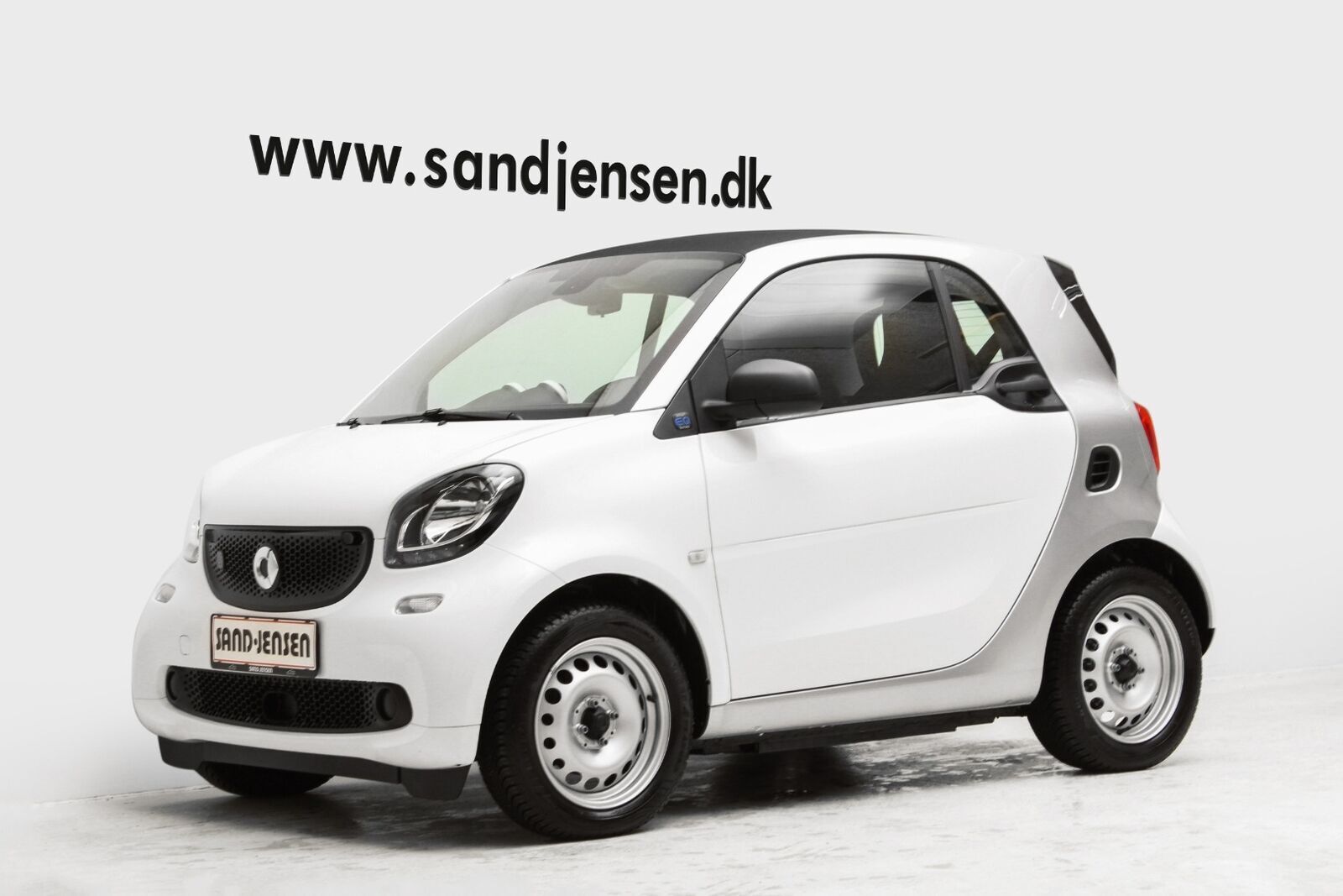 Hvid Smart Fortwo fra 2019