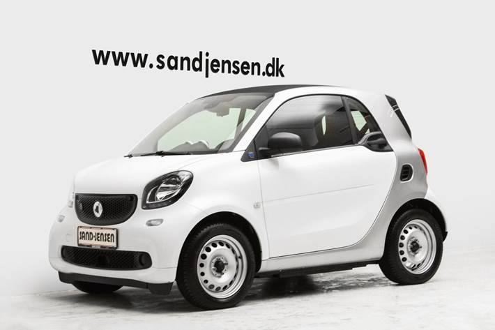 Hvid Smart Fortwo fra 2019