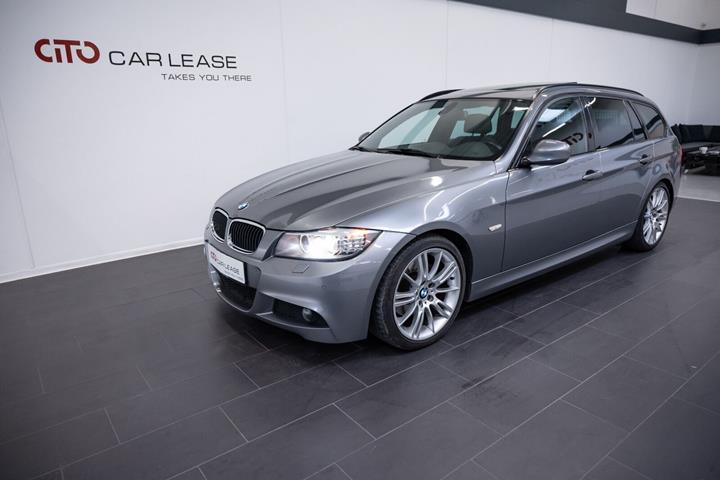 Grå BMW 318d fra 2012