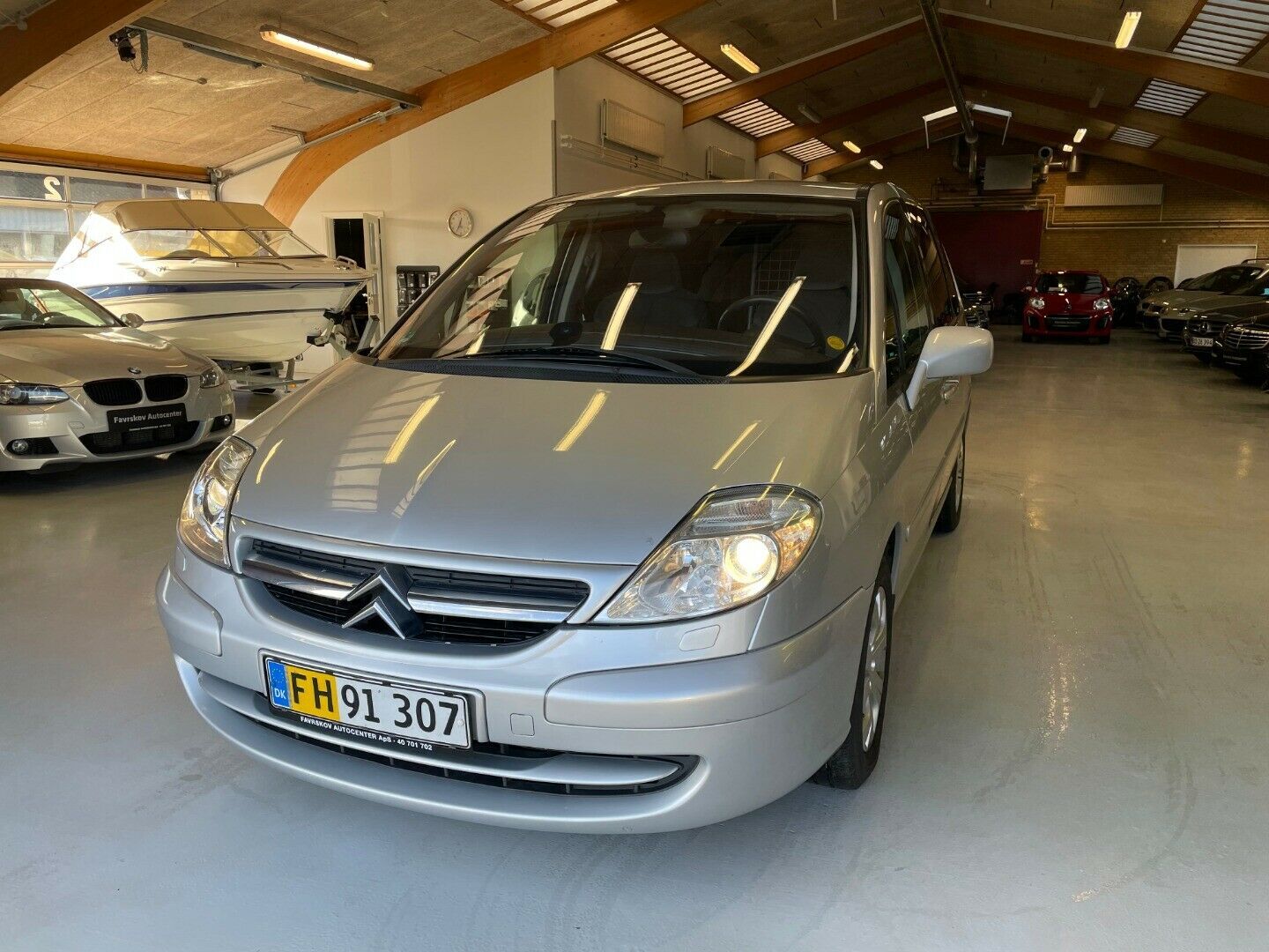 Grå Citroën C8 fra 2006