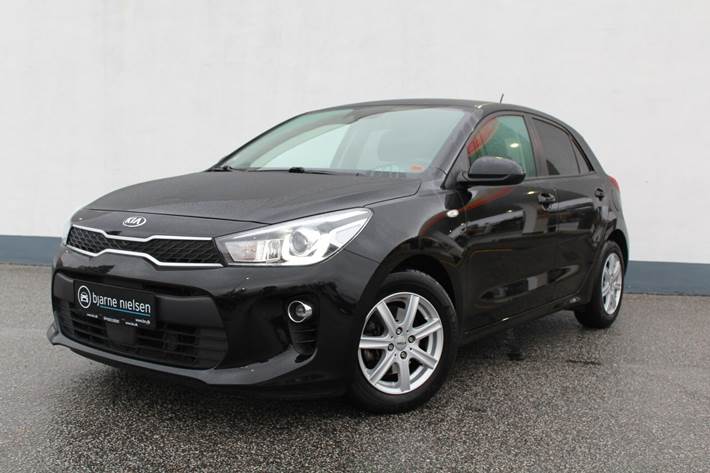 Grå Kia Rio fra 2018