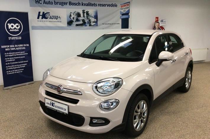 Beige Fiat 500X fra 2015