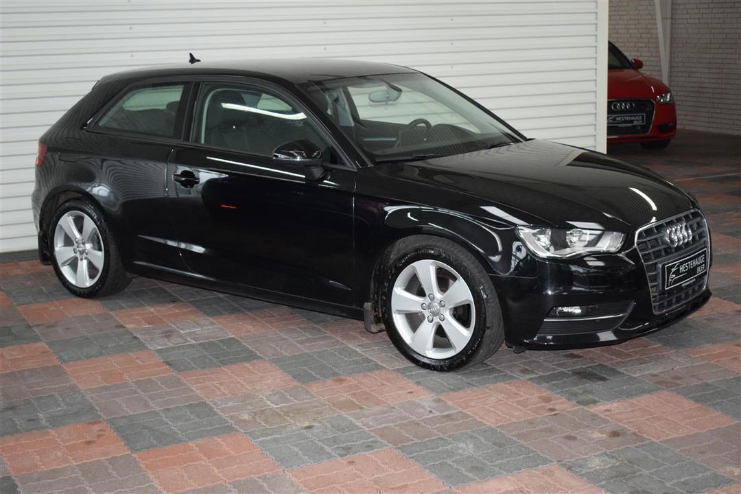 Sort Audi A3 fra 2014