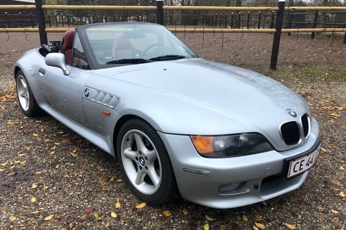 Grå BMW Z3 fra 1997