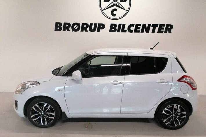 Hvid Suzuki Swift fra 2015