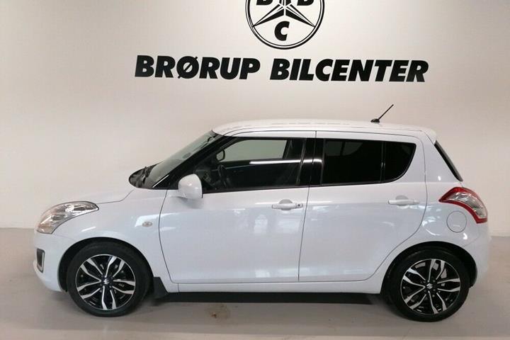 Hvid Suzuki Swift fra 2015