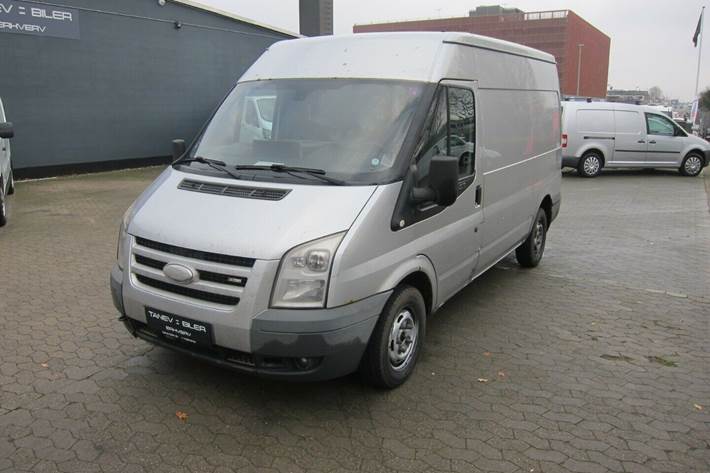 Grå Ford Transit 300M Van fra 2007