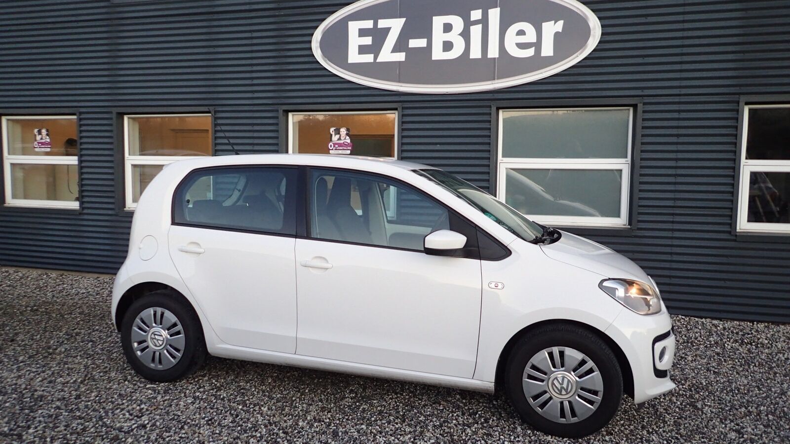 Hvid VW UP! fra 2013