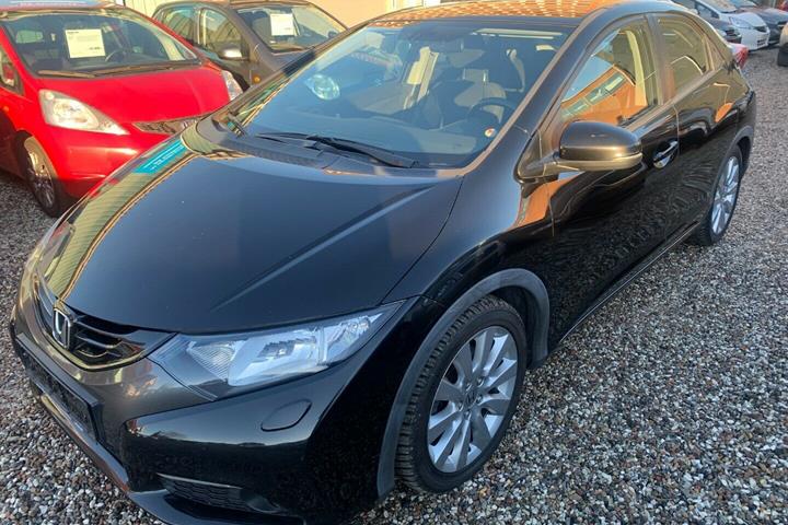 Grå Honda Civic fra 2012
