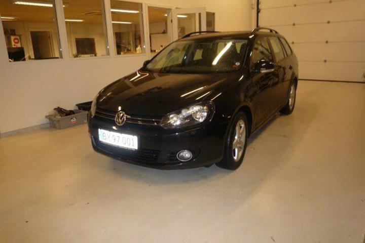 Sort VW Golf VI fra 2011