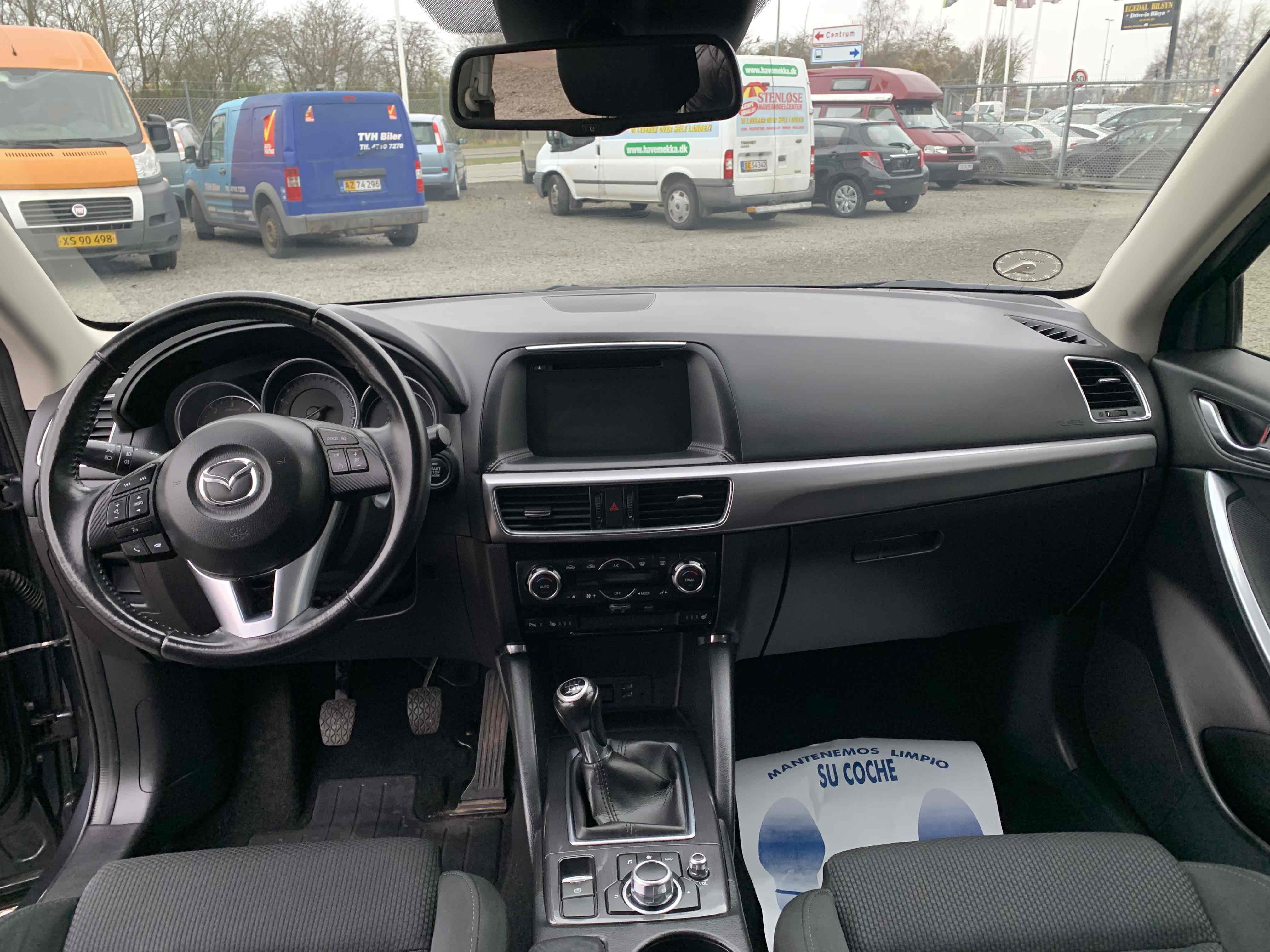Grå Mazda CX-5 fra 2015