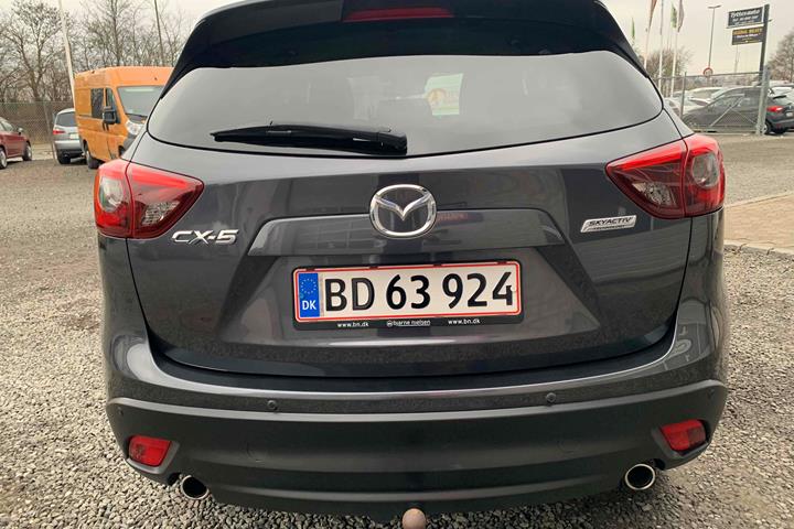 Grå Mazda CX-5 fra 2015