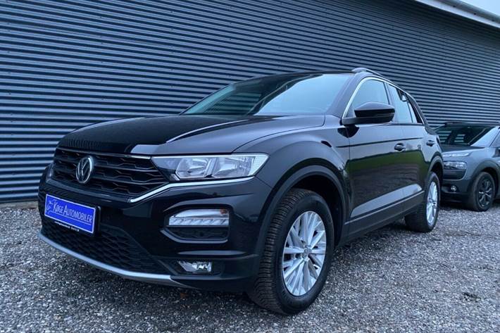 Grå VW T-Roc fra 2020