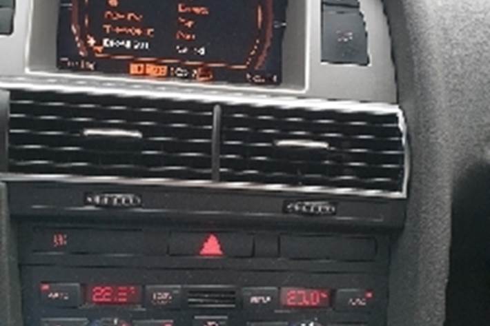 Sort Audi A6 fra 2006