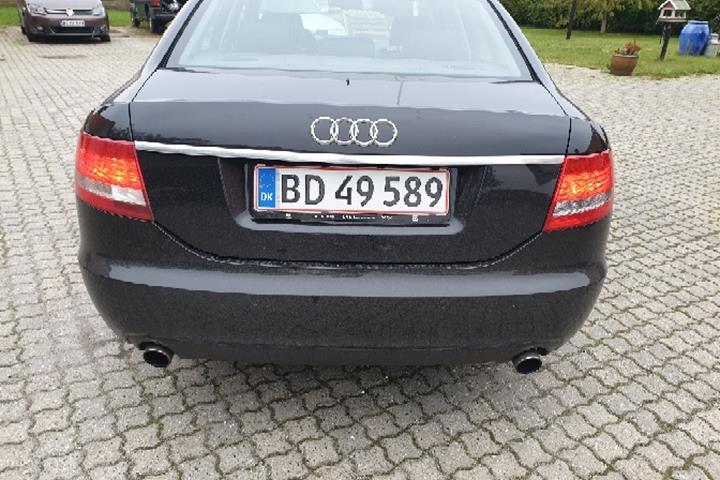 Sort Audi A6 fra 2006