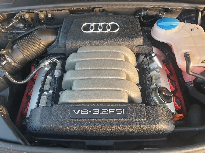Sort Audi A6 fra 2006