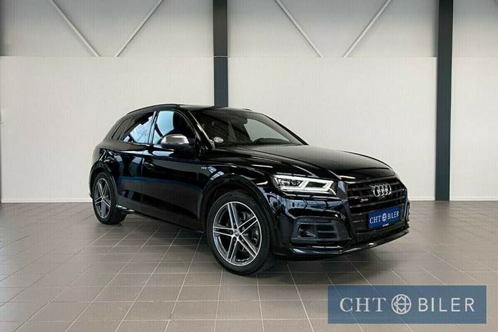Grå Audi SQ5 fra 2018