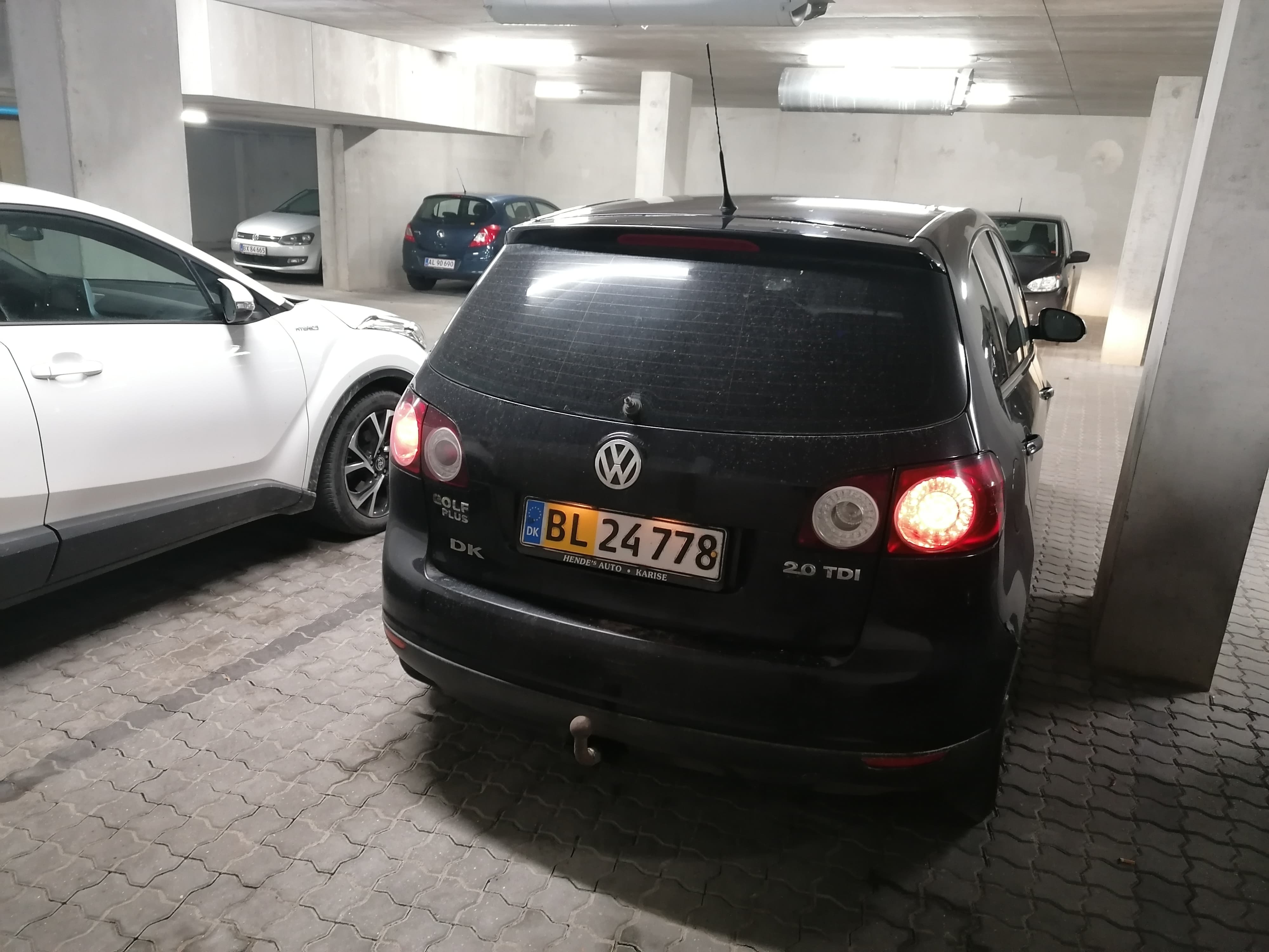 Sort VW Golf Plus fra 2008