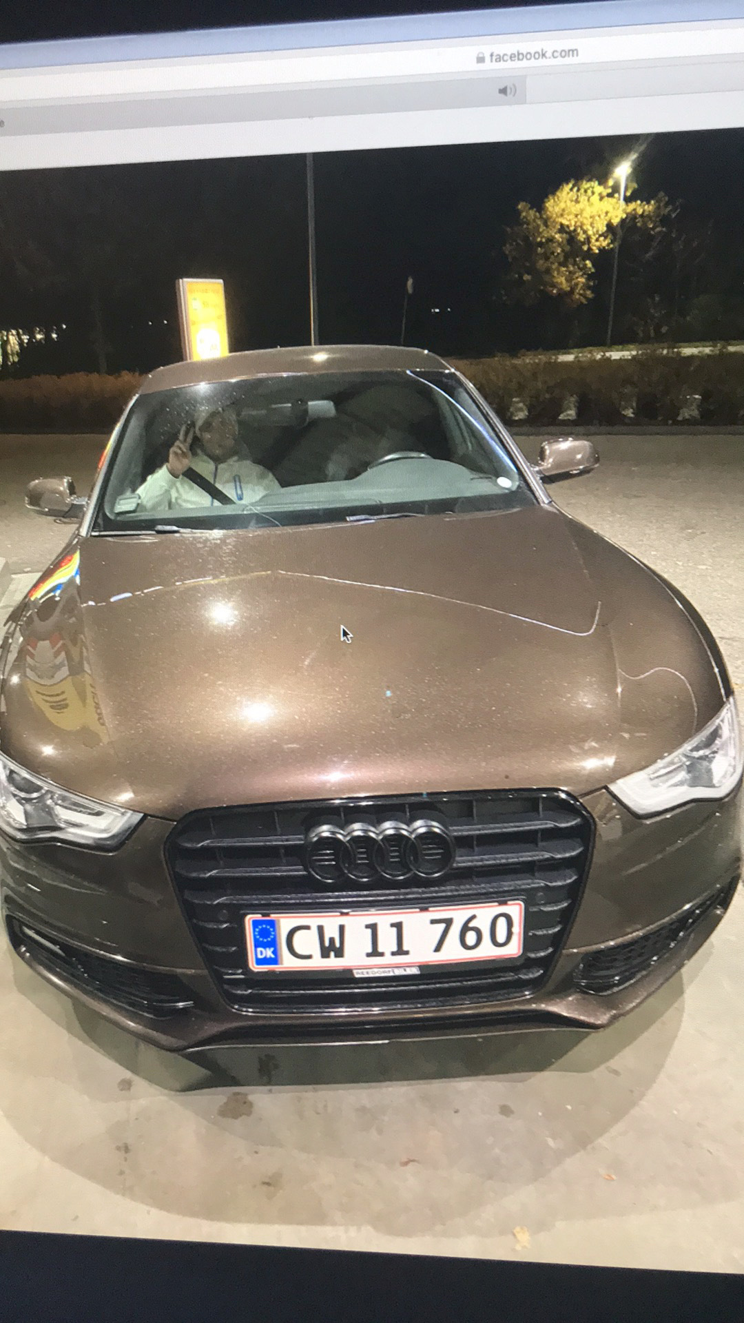 Brun Audi A5 Sportback fra 2012