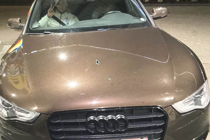 Brun Audi A5 Sportback fra 2012