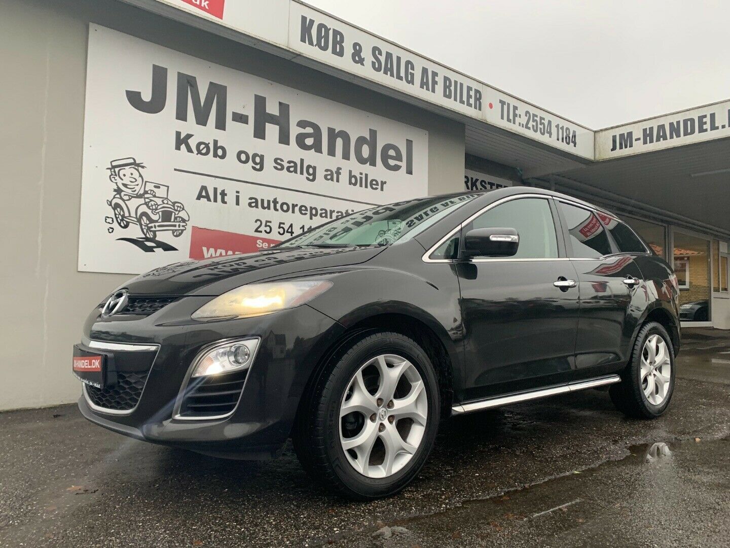 Grå Mazda CX-7 fra 2011