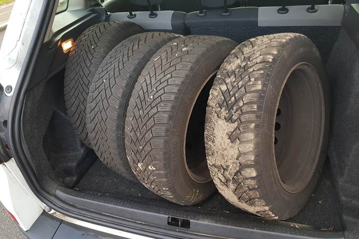 Hvid Renault Clio III fra 2011