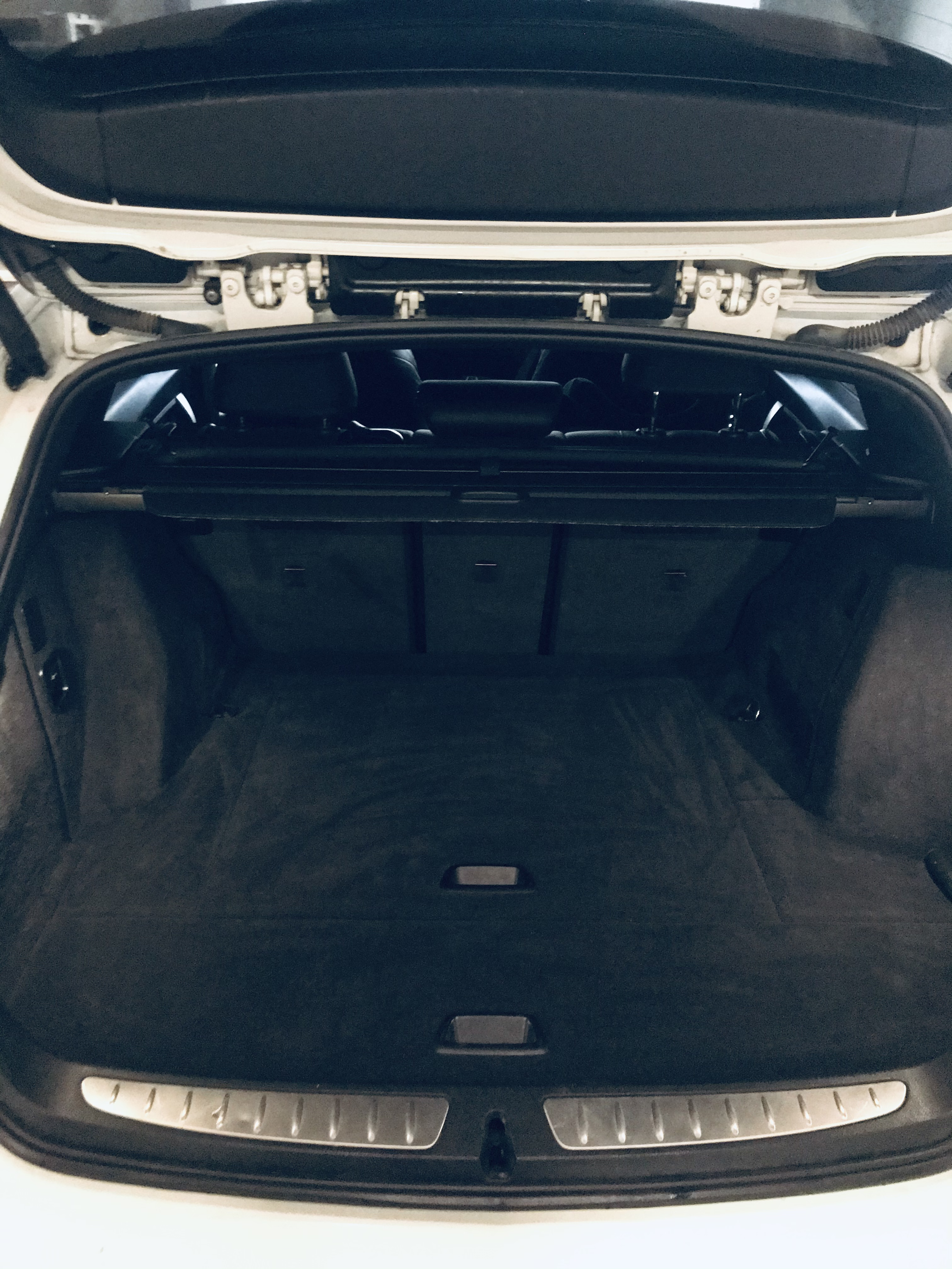 Hvid BMW 320d fra 2013