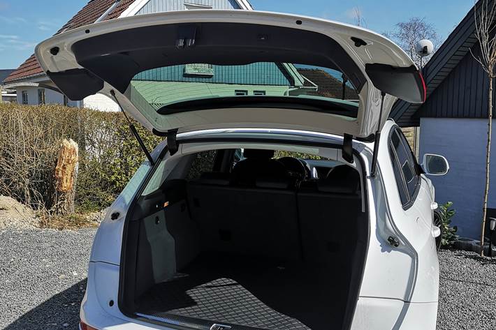 Hvid Audi Q5 fra 2012