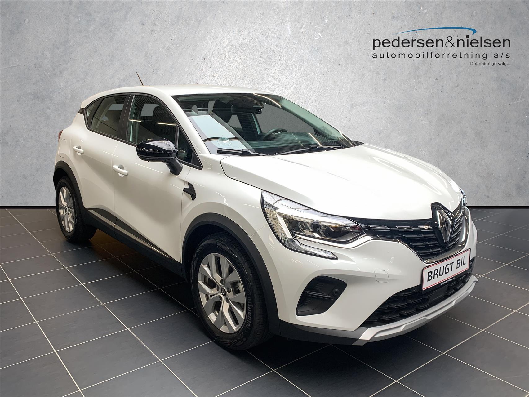 Hvid Renault Captur fra 2020