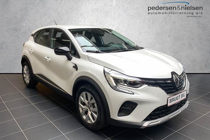 Hvid Renault Captur fra 2020