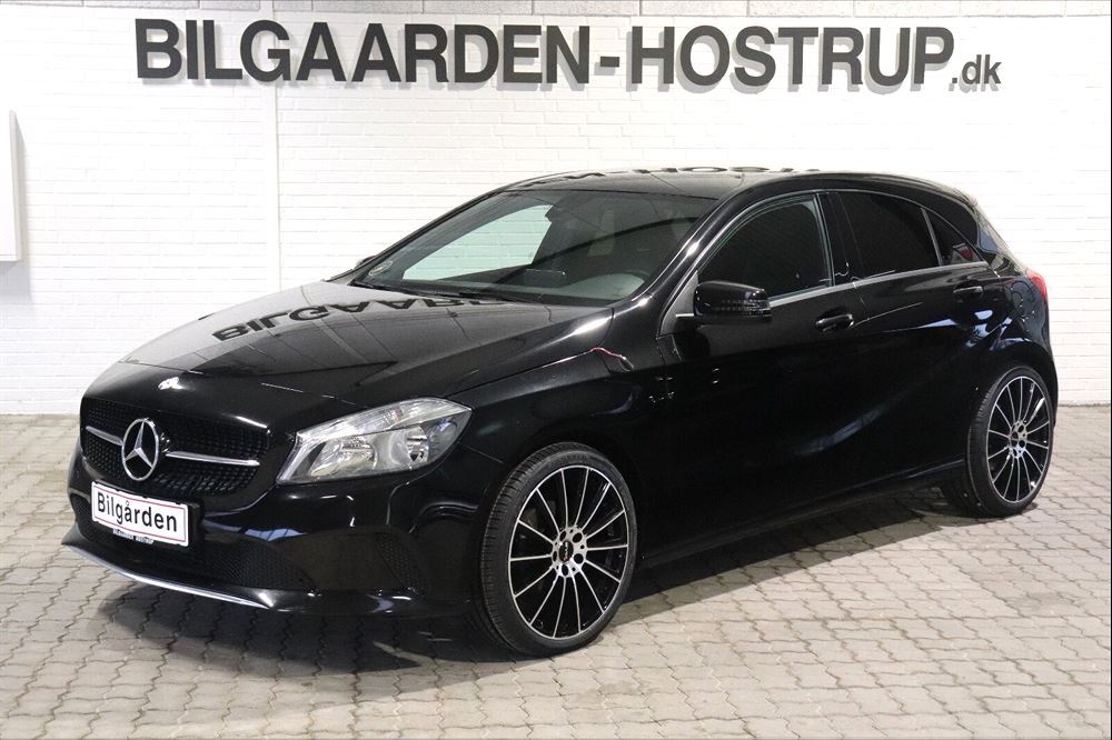 Sort Mercedes A180 d fra 2016