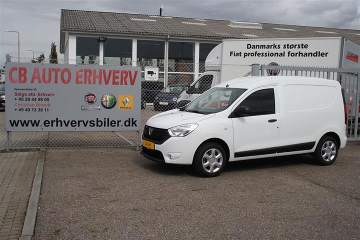 Hvid Dacia Dokker fra 2020