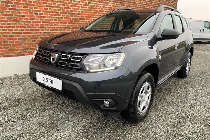 Grå Dacia Duster fra 2020