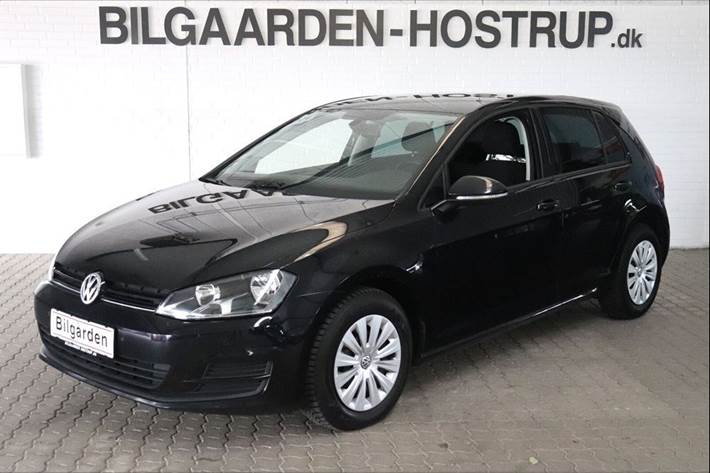 Sort VW Golf VII fra 2015