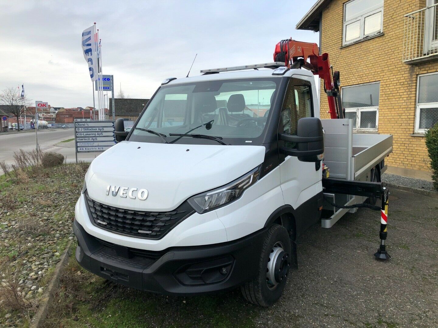 Hvid Iveco Daily fra 2020