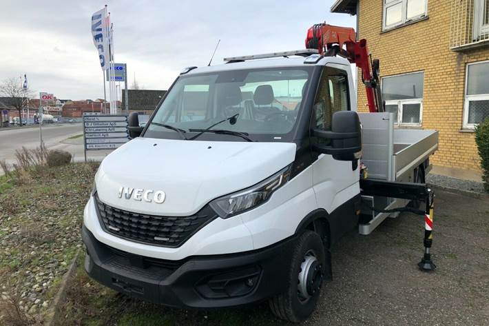 Hvid Iveco Daily fra 2020