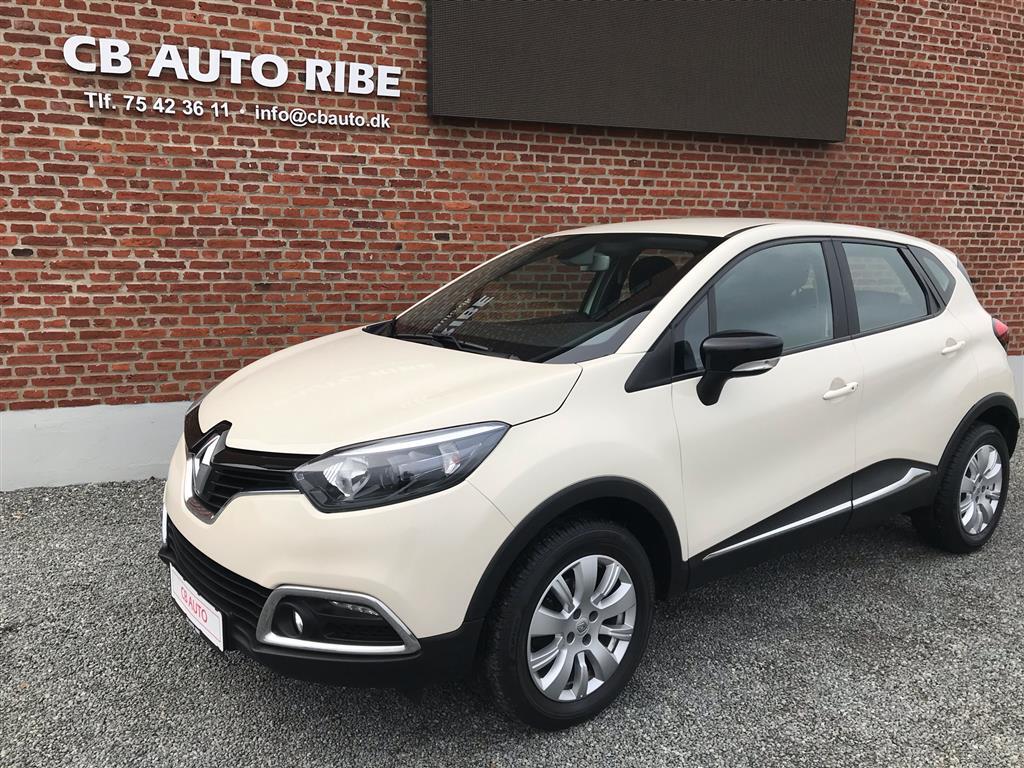 Hvid Renault Captur fra 2016
