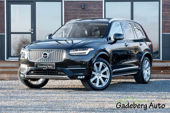 Grå Volvo XC90 fra 2015