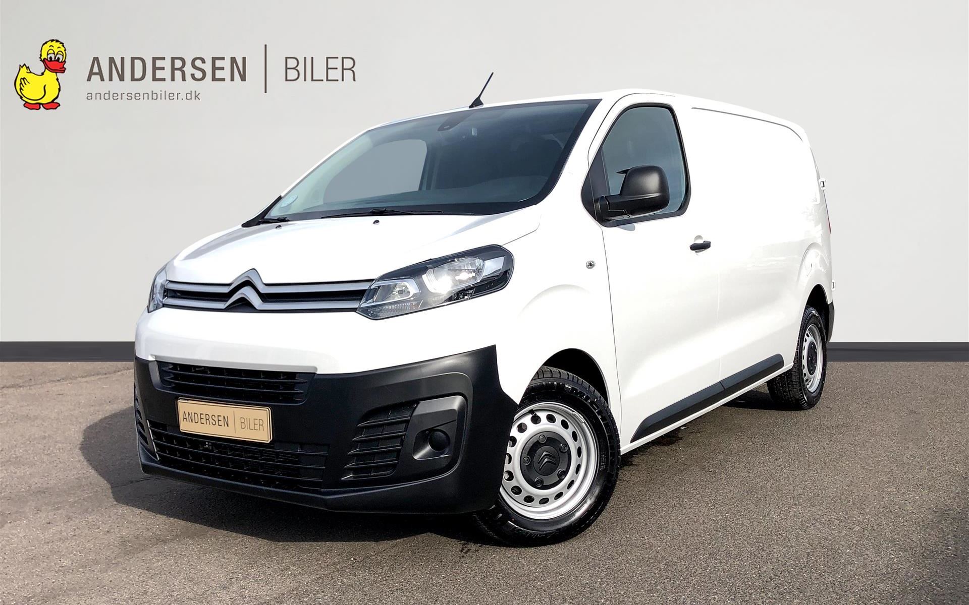 Hvid Citroën Jumpy fra 2020