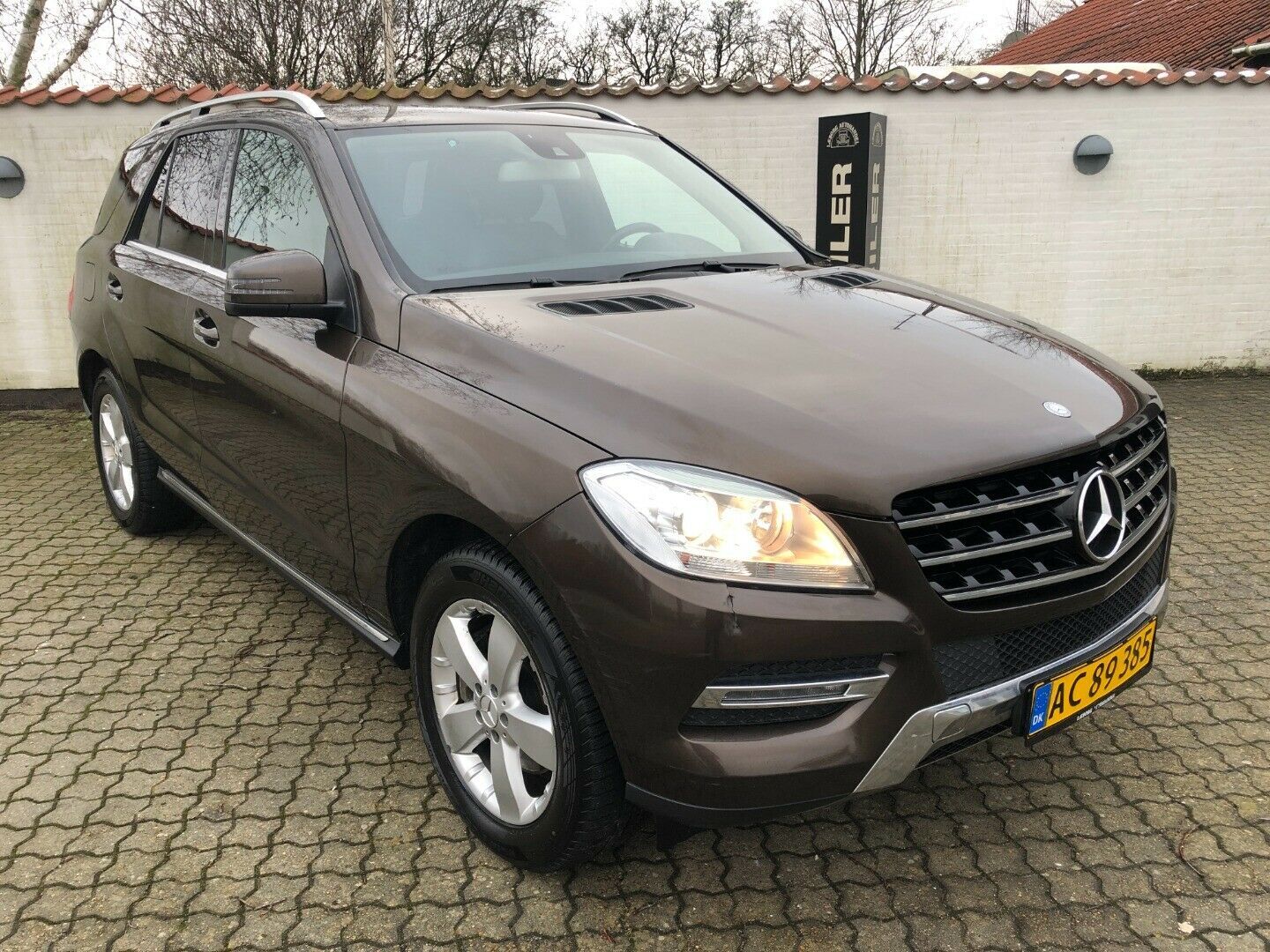 Brun Mercedes ML350 fra 2013