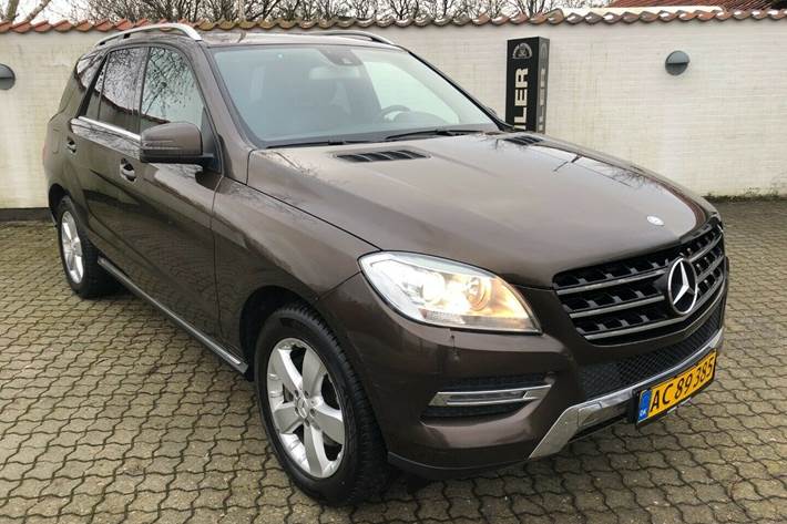 Brun Mercedes ML350 fra 2013