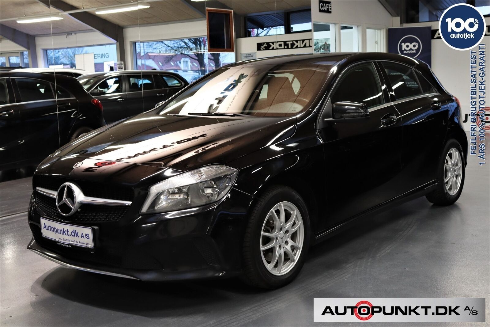 Sort Mercedes A200 d fra 2017